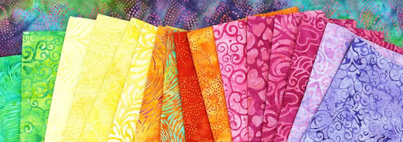 We have a large assortment of Batiks for you