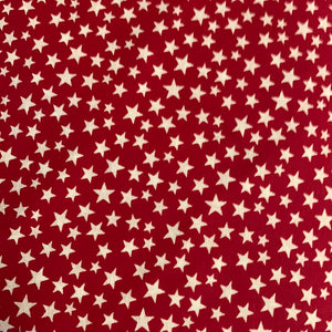 Basic Palette Red with small stars Wide back