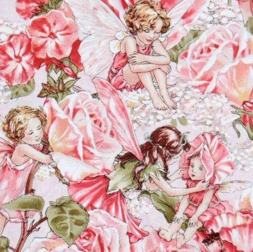 MM pink fairies with pink roses