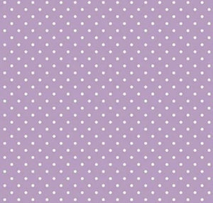 RB lavender swiss dot
