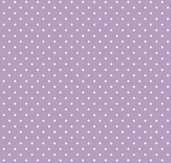 RB lavender swiss dot