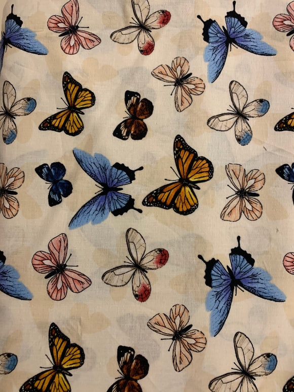 CW khaki with butterflies