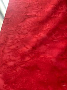 Hoffman batik red