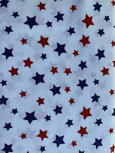 WP red and blue stars on white background