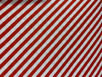 Studio E Christmas bias stripe red and white
